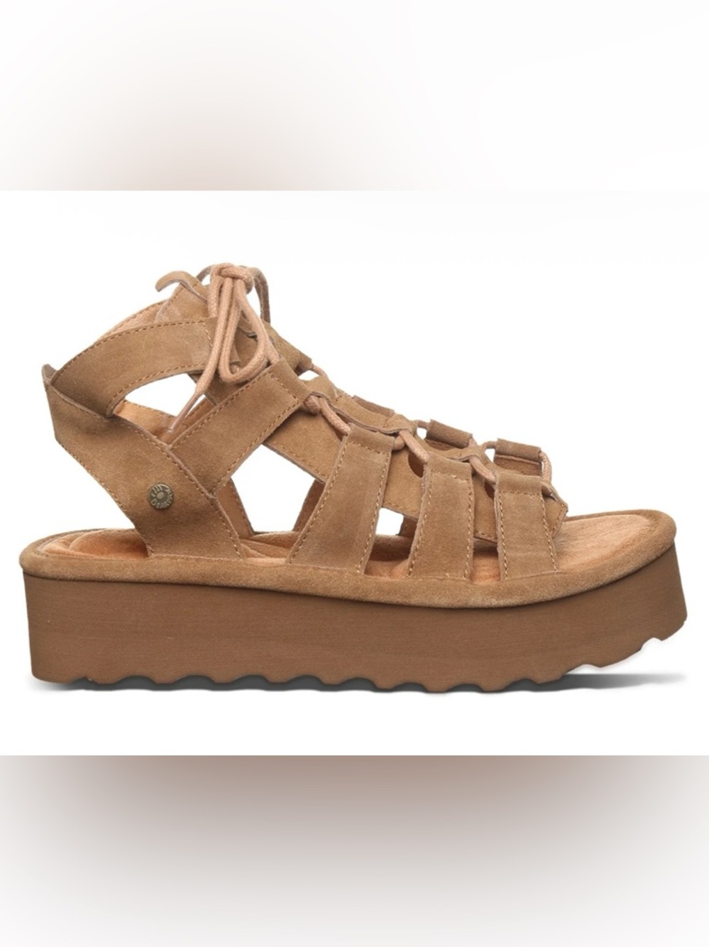 Bearpaw Women’s Elevation Platform Sandals Size 9